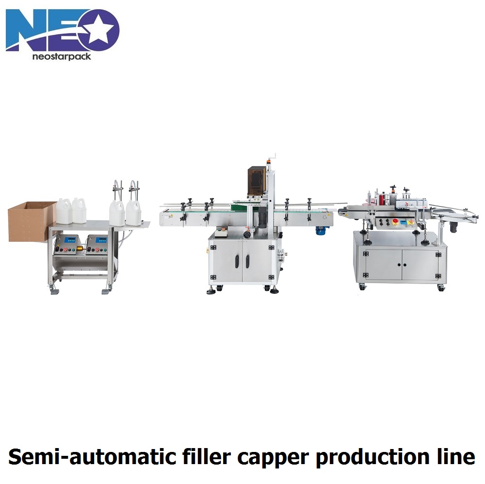automatic filler capper production line