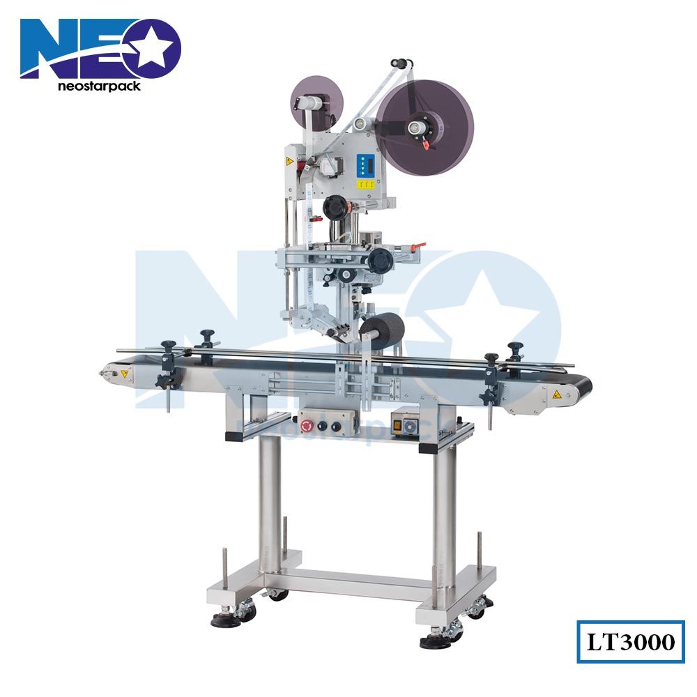 automatic top labeling machine