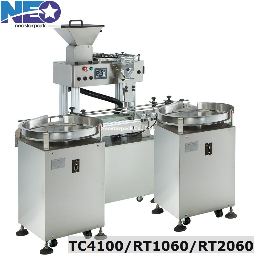 Automatic capsule tablet counting machine line